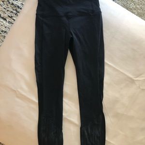 Lululemon Legging with Silver Detail